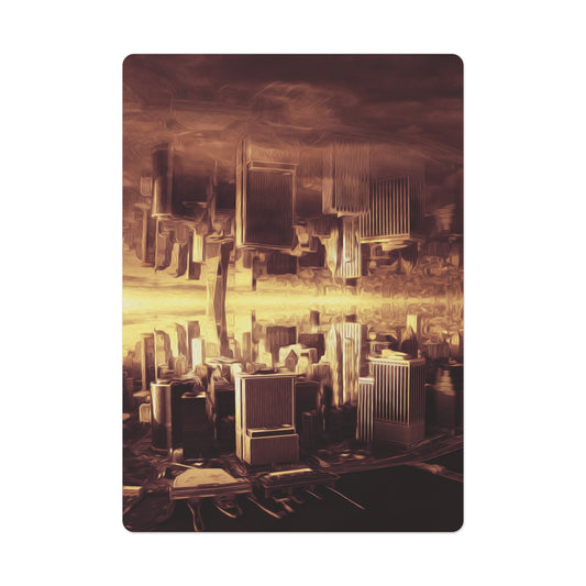 Fantasy City Poker Cards