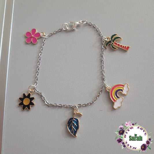 Natures Call Handmade Charm Bracelet Made With Love By Sarah