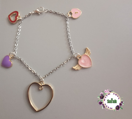 The Sweetheart Handmade Charm Bracelet Made With Love By Sarah