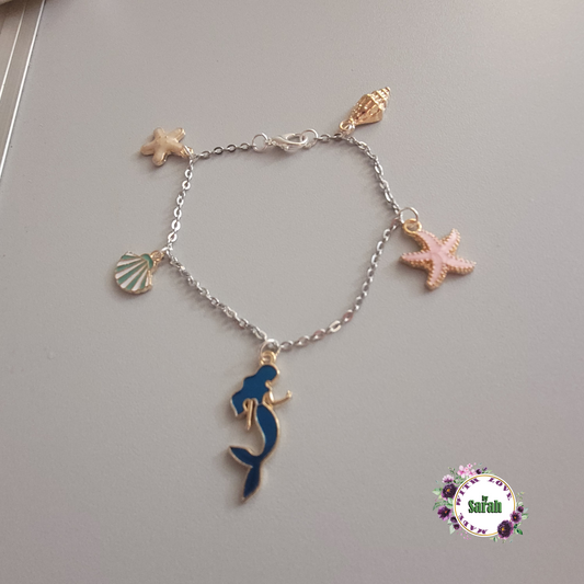 Under The Sea Handmade Charm Bracelet Made With Love By Sarah